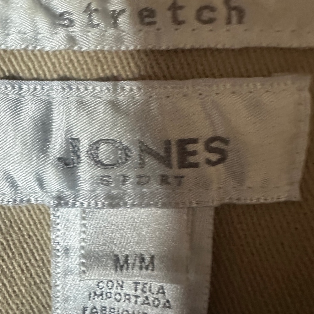 Jones New York Khaki Jean Jacket - Picture 3 of 3